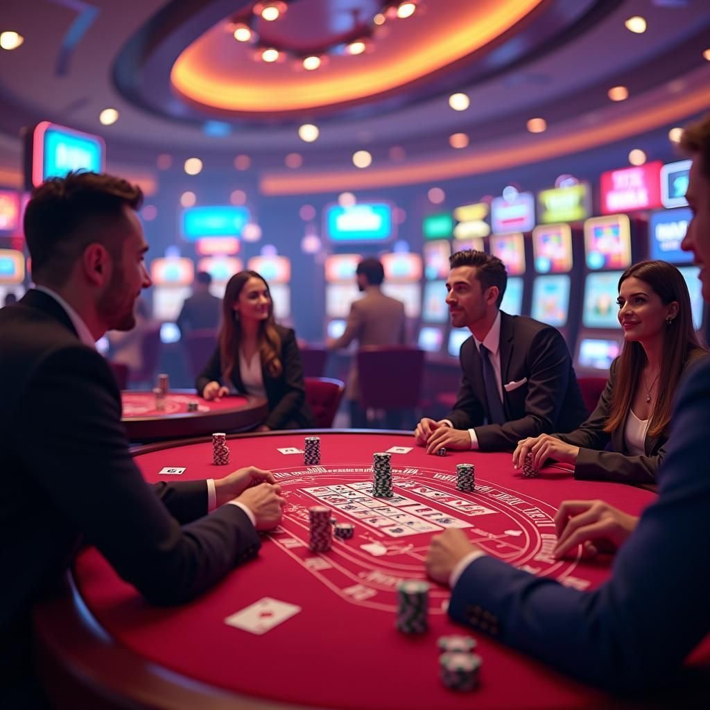 Live casino dengan dealer langsung di Lobby Game big805 Indonesia